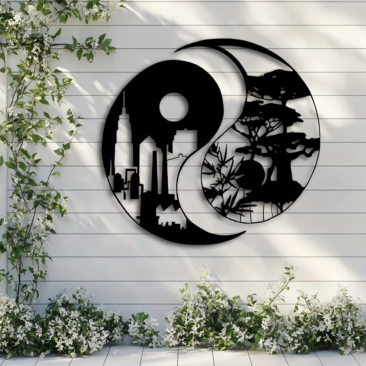 Rynx | YinYangArt - Elegant Yin Yang Metal Wall Art Set