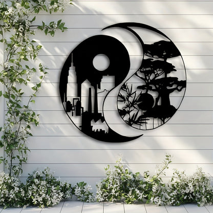 Rynx | YinYangArt - Elegant Yin Yang Metal Wall Art Set