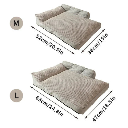 Rynx | Cats and Small Dogs Cozy Sofa Bed – Washable, Removable Cover