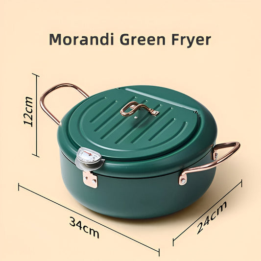 Rynx | Stainless Steel Oil Fryer with Temperature Control