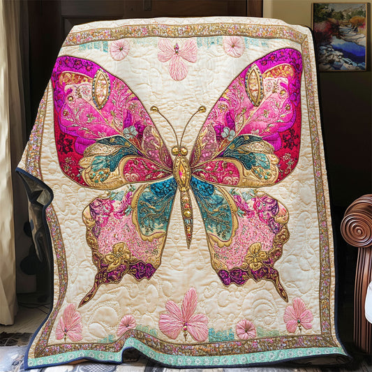 Rynx | Pink Butterfly Blanket
