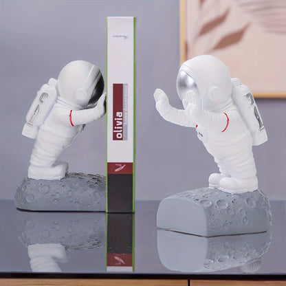 Rynx | SpaceHold - 2 pcs Astronaut Bookends for Heavy Books