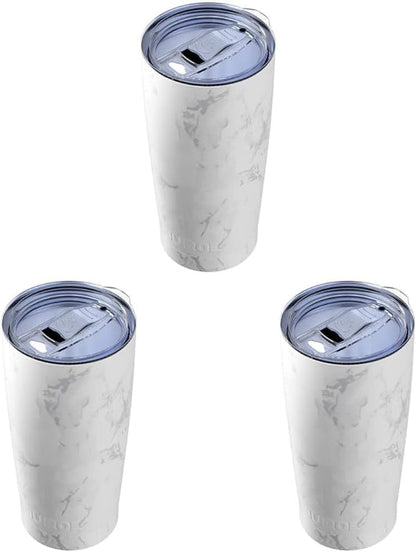Rynx | 20oz Stainless Steel Container, Vacuum Insulated with Lid and Straw for Hot and Cold Drinks