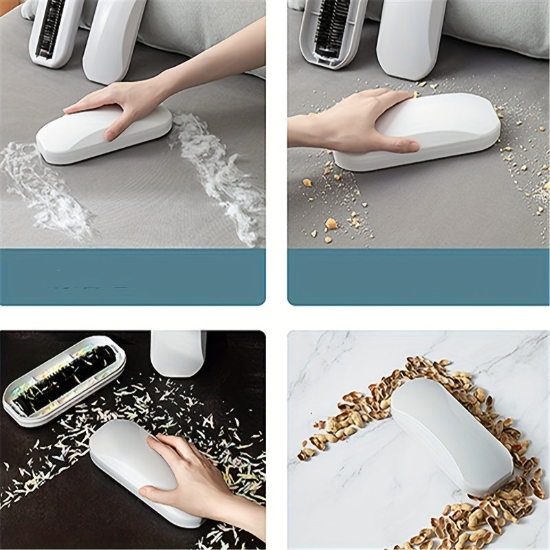 Rynx | Multifunctional Reusable Cleaning Brush - Removes Pet Hair, Dust and Dirt from Bedding, Car, Kitchen, & Living Room - Easy Grip Handle, Includes Attachment - Ideal for College and Back to School Essentials