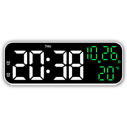 Rynx | DeskTime - Digital USB Desk Clock with Date and Temperature Display