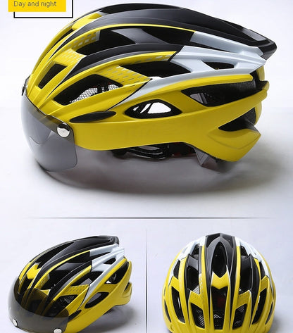 Rynx | Cycling Helmet Glasses Integrated Riding Helmet Equipment