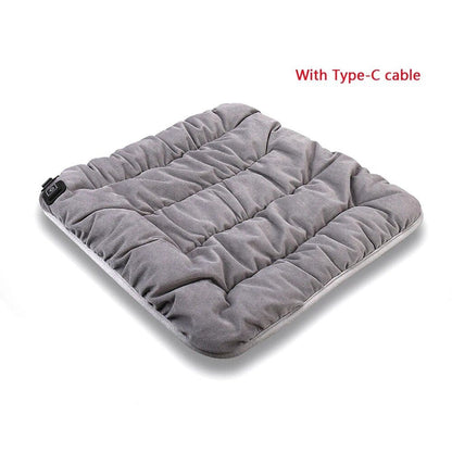 Rynx | 3-Level Adjustable Electric Heating Pad - Comfortable Body Warmer for Chair and Car