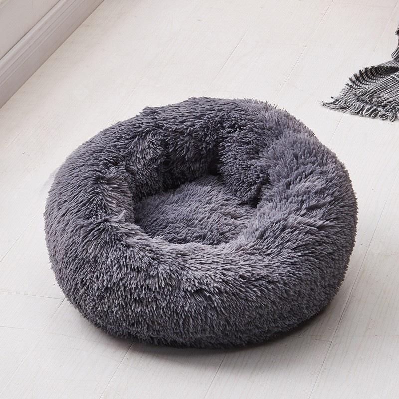 Rynx | PawNest Calming Donut Cat Bed | Round Plush Nest | Stress-Reducing & Cozy | Perfect for Cats & Small Dogs