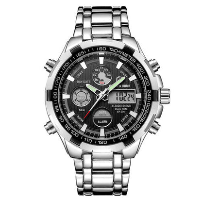Rynx | Men's Calendar Alloy Sports Multi-function Watch