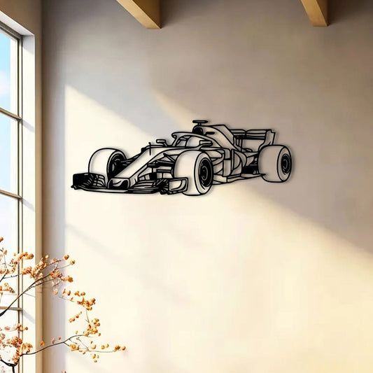 Rynx | RaceSculpt - Formula Racing Car Metal Wall Sculpture