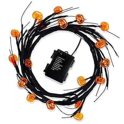 Rynx | Halloween LED Willow Key Light Cute Cartoon Bat Pumpkin Decoration For Indoor Outdoor Party Home Decor