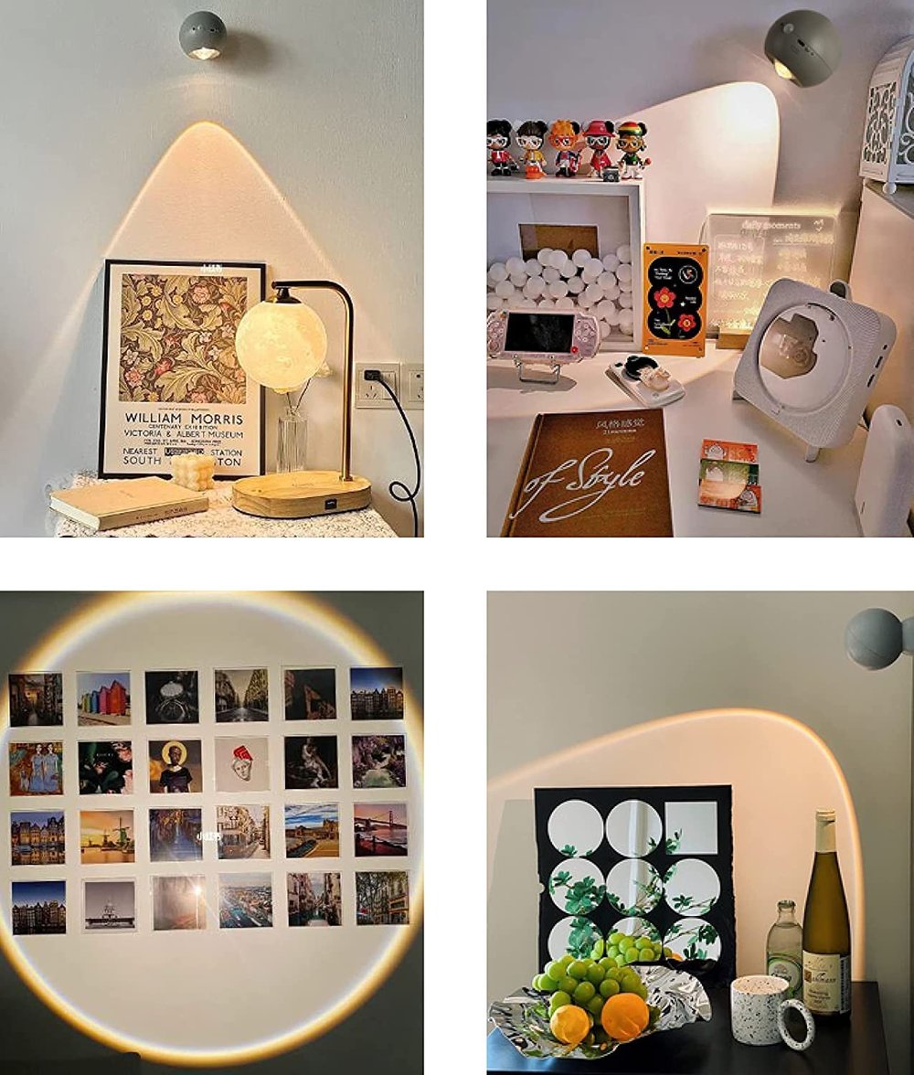 Rynx | Sunset Glow Wall Light — Rechargeable Dimmable Mood Lighting