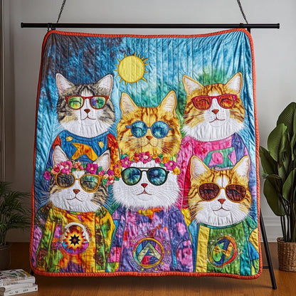 Rynx | Hippie Cat Gang Blanket