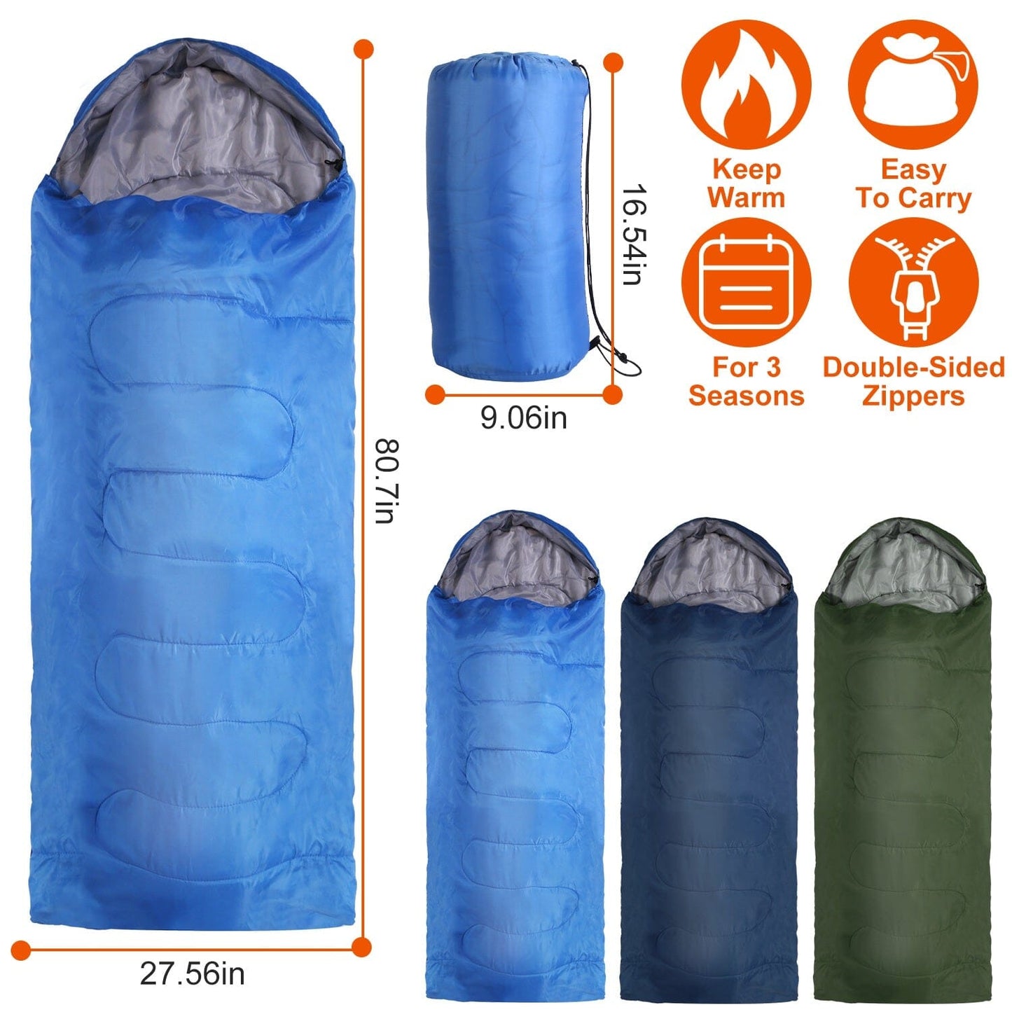 Rynx | Camping Sleeping Bags for Adults