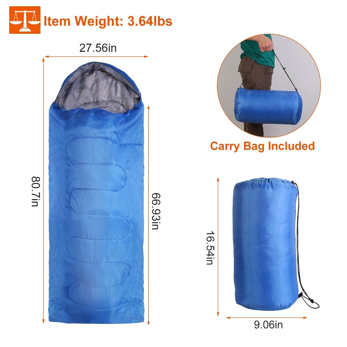 Rynx | Camping Sleeping Bags for Adults