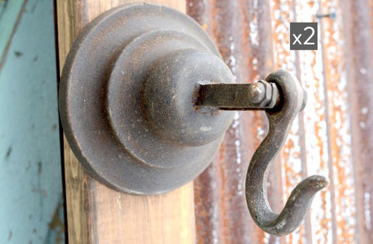 Rynx | Rustic Wall Hook Set of 2