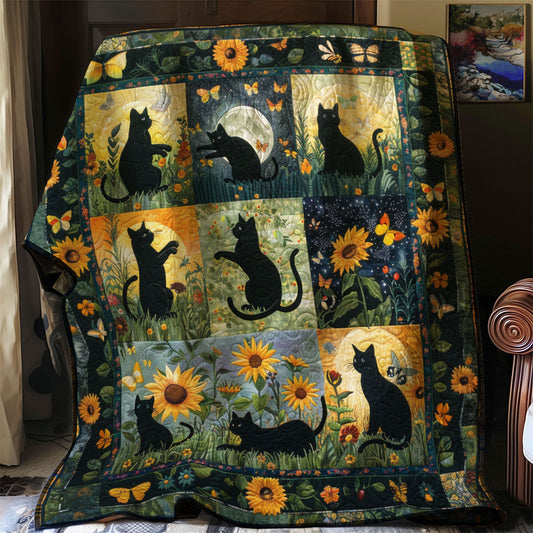 Rynx | Dream Black Cats Quilt