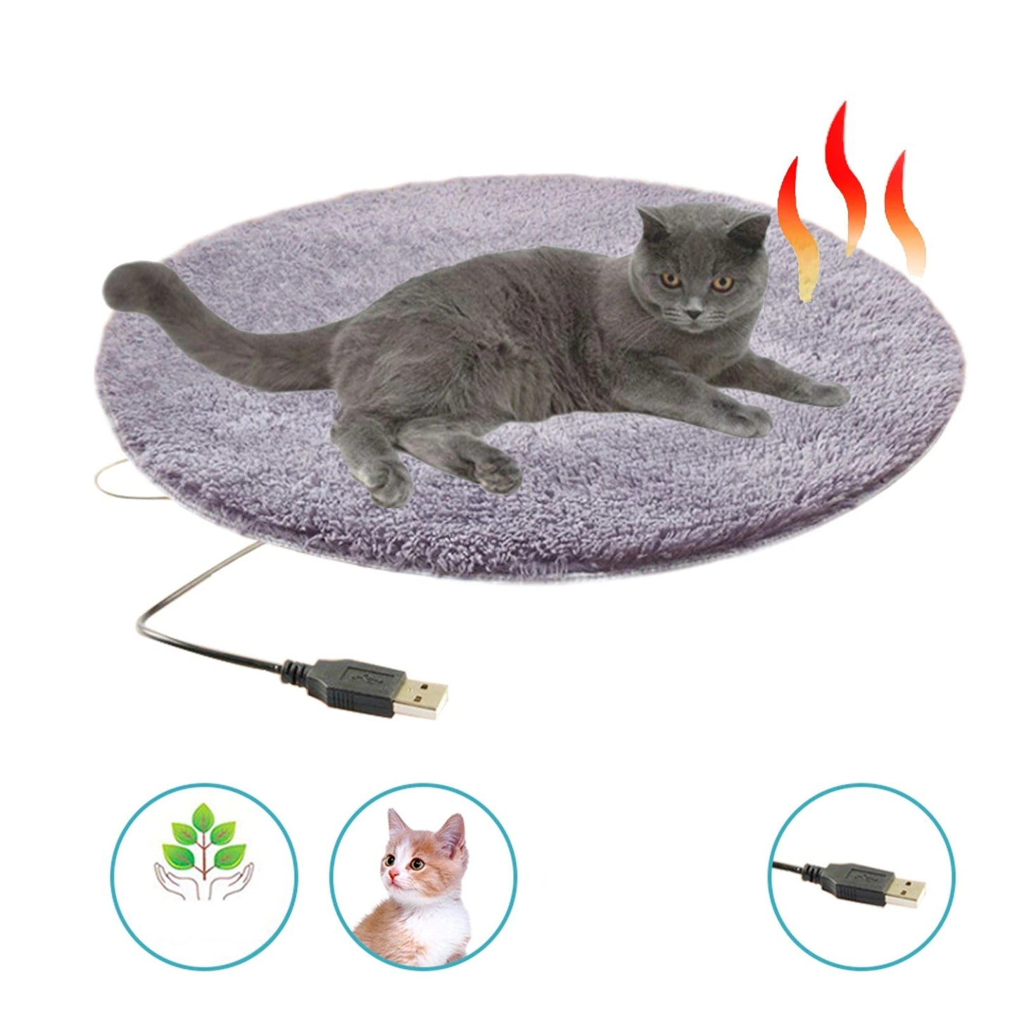 Rynx | USB Heated Cat Bed – WarmNest