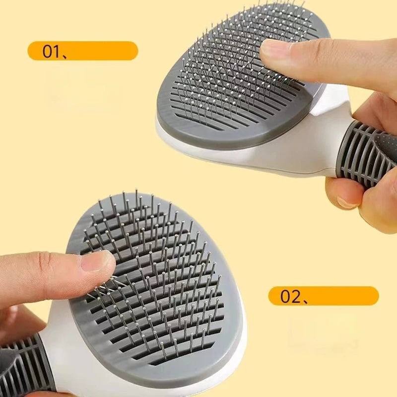 Rynx | Self-Cleaning Pet Grooming Brush for Cats and Dogs
