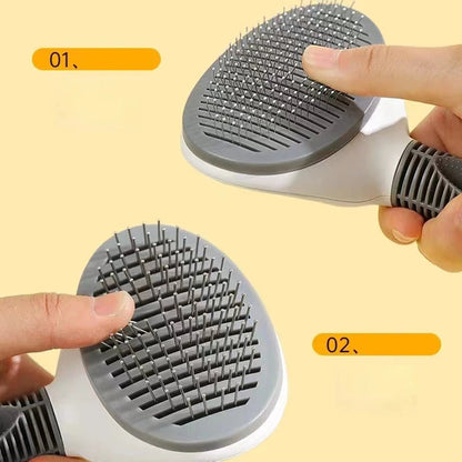 Rynx | Self-Cleaning Pet Grooming Brush for Cats and Dogs