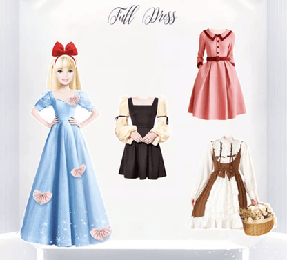 Rynx | Magnetic Dress-Up Doll Set – Creative Toy for Children to Promote Color Knowledge