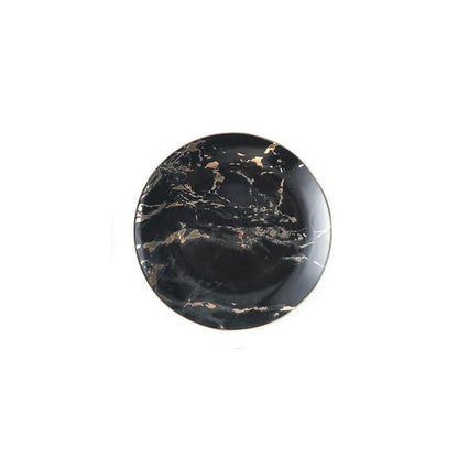 Rynx | 8/10 Inch Marble Ceramic Dinner Plates