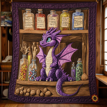 Rynx | Purple Dragon Blanket