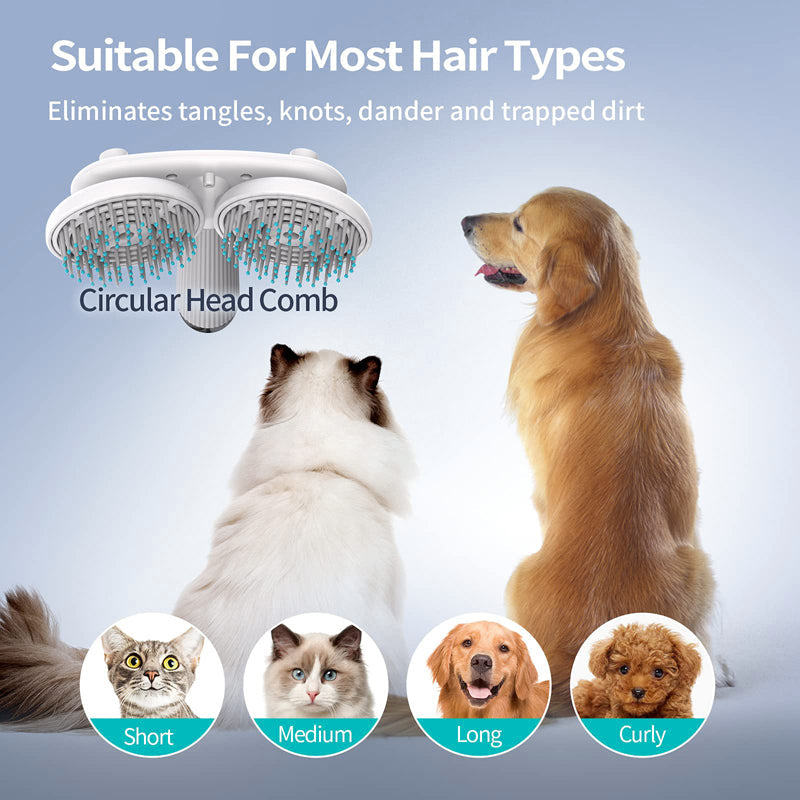Rynx | Dual Head Electric Pet Brush