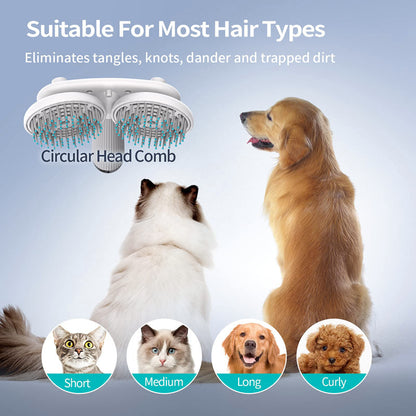 Rynx | Dual Head Electric Pet Brush