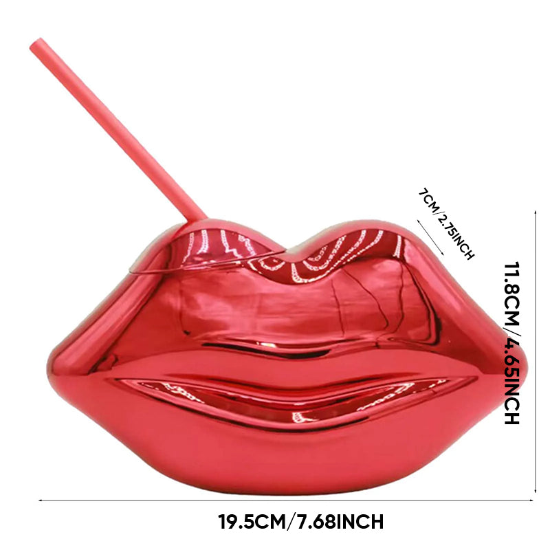 Rynx | Red Lip Water Cup Romantic Bar Party Gift