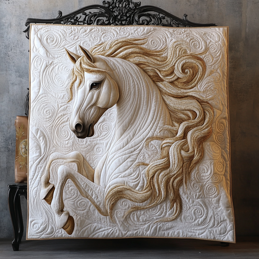 Rynx | Stallion Elegance Quilted Blanket