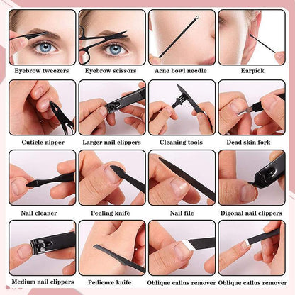 RYNX | 10-Piece Nail Care Set (Ten Colors)