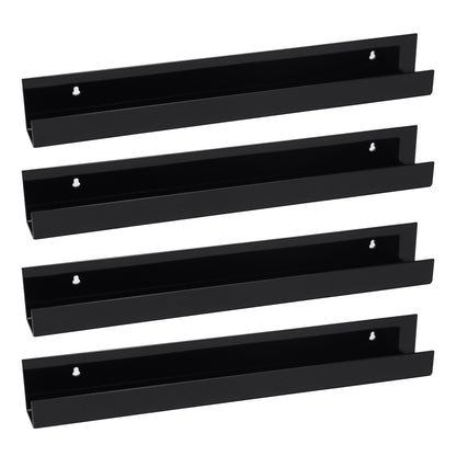 Rynx | AcrylicClear - Floating Transparent Storage Shelves for Bedroom, Living Room & Bathroom