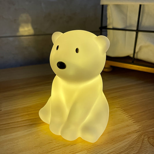 Rynx | PolarGlow - Cartoon Polar Bear Night Light with LED Uplight