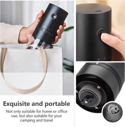 Rynx | Portable Electric Coffee Grinder with USB Type-C Charging & Ceramic Grinder
