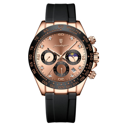 Rynx | Men's Multi-functional Fashionable Waterproof Quartz Watch