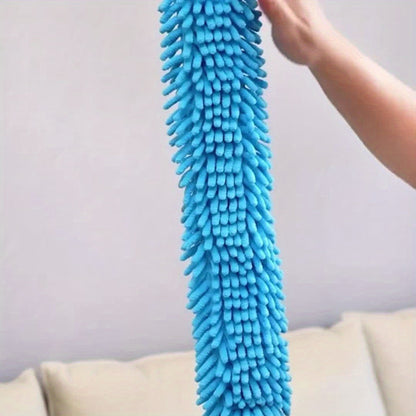 Rynx | Premium Ceiling Fan Duster with Extension Pole – Removable & Washable Dust Removal Brush for Fans, Furniture, and Cars – Reaches High Ceilings, Easy Cleaning Tool for Hard-to-Reach Areas