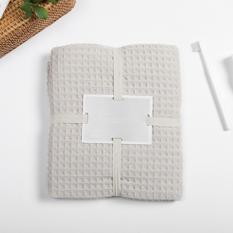 Rynx | Super absorbent breathable antibacterial waffle bath towel