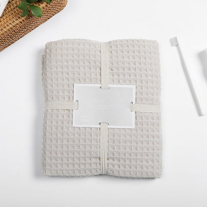 Rynx | Super absorbent breathable antibacterial waffle bath towel