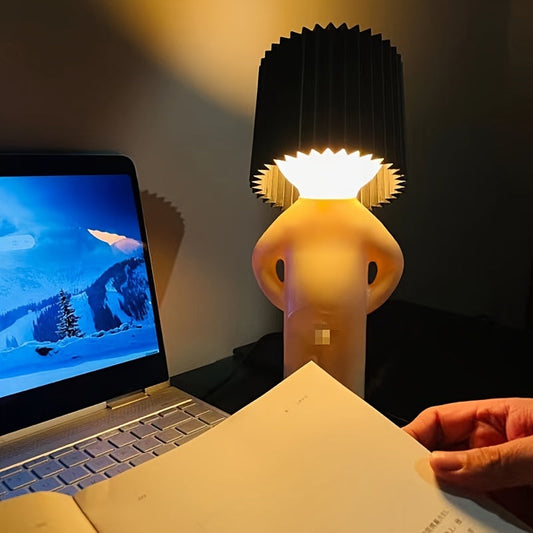 Rynx | VerlegenLys - USB Powered Geometric Table Lamp with Colorful Light