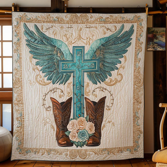 Rynx | Guardian Cross Quilted Blanket