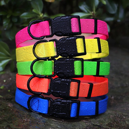Rynx | Waterproof PVC Dog Collar Anti-Dirt and Easy to Clean for Small, Medium, and Large Dogs