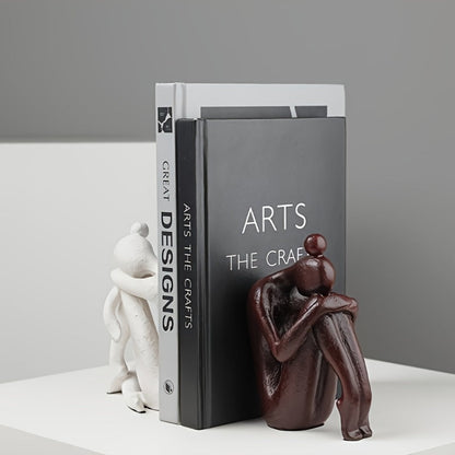 Rynx | AbstractSculpt - Modern Figure Bookends for Home & Office