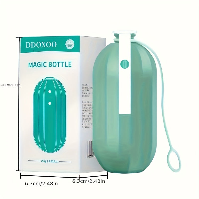 Rynx | DDOXOO Magic Bottle Toilet Cleaner Gel - Antibacterial Automatic Toilet Bowl Cleaner | Plastic Surface Safe, Fresh Scent Blue Bubble, Sodium Lauryl Sulfate (250g Pack)