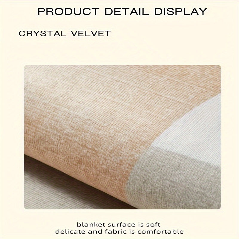 Rynx | Geometric Absorbent Non-Slip Rugs – Stain-Resistant, Waterproof Long Strip Floor Mat, Nordic Corridor Carpet, Anti-Skid Foyer and Hallway Rug, Modern Home Decor