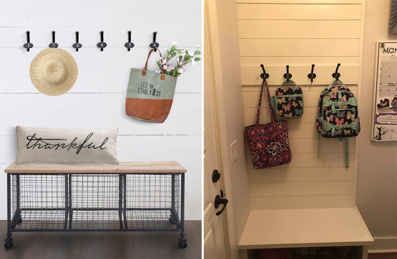 Rynx | Numbered cast iron hooks 1-6