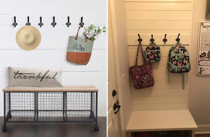 Rynx | Numbered cast iron hooks 1-6
