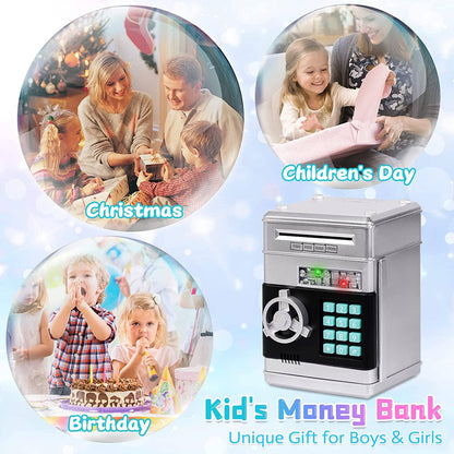 Rynx | Kids Cartoon Password Box Piggy Bank