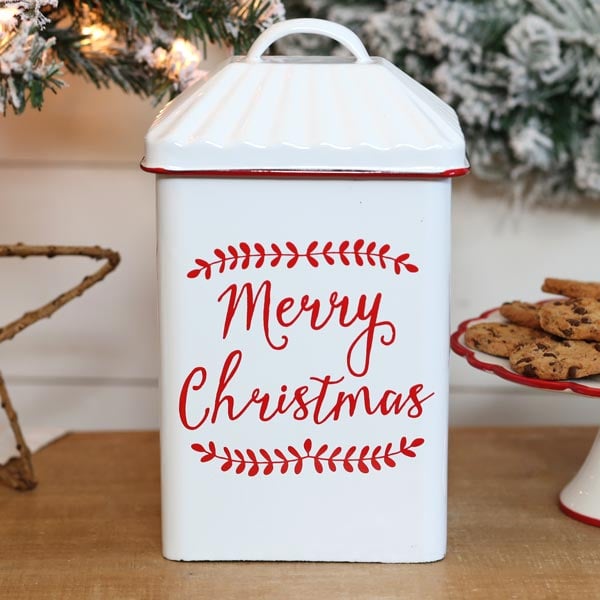Rynx | Enamel "Merry Christmas" Canister