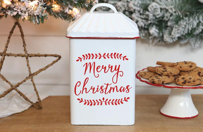 Rynx | Enamel "Merry Christmas" Canister